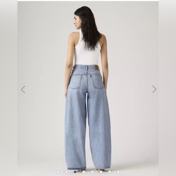 Levi’s Baggy Barrel Cotton Medium wash - size 28 - Picture 2 of 10